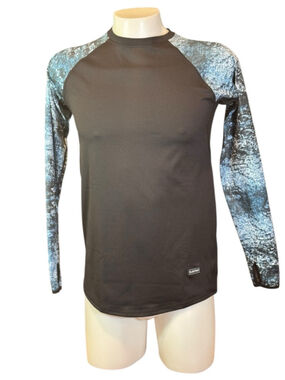 Men's BlackStrap Therma Top Small Black/Blue